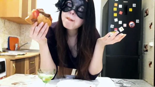Scat Hot Dog Swallow By Top Scat Girl [FullHD 1080p]  2026 (Solo, Eat Shit)