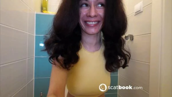 Morning poo porcion, licking finger after my butt, licking toilet [UltraHD 4K]  2026 (Stacy Bloom)
