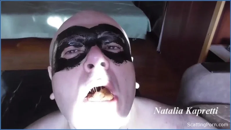 Full Toilet For Urine, Shit, Vomit And Snot - Natalia Kapretti Dirty Talking, Shit Eating (HD 720p) Scat, Femdom