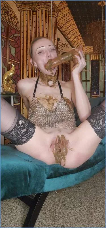 Shit For Brains - Mycelium Mother Dildo, Eat shit (UltraHD 2K) Scat, Piss