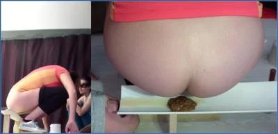 Milana Smelly in Double Diarrhea and Vomit Scat show from Russia