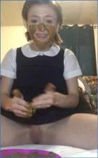 Sexandcandy18 in Daddy’s Desperate Little Pleaser with Dirty Peeing and Toilet Released by a Lesbian Scat Studio