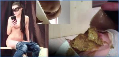 Milana Smelly Delivers Nasty Scat in Delicious Regale Full of Shit Eating