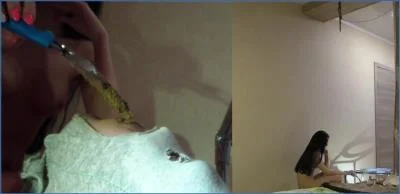 MilanaSmelly's rough Scat Domination with Shit Eating