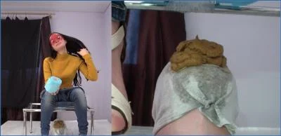 MilanaSmelly at Her Dirtiest: Domination Meets Shit Eating in Premium Scat Porn