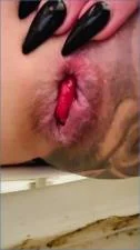 Scat Porn Taylor Nicole Dirty Kaviar Anal With Ass to Mouth and Prolapse
