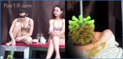 Milana Smelly Scat and Piss Drinking with Mistresses