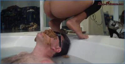 Mercedes Femdom Jacuzzi Fillup with Andrea in Mexican Coprophilia clip