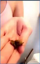 LilbuttLex in Ass to Mouth Scat with Pee and Anal Play
