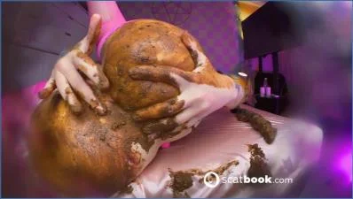 Sweet Betty Parlour in Nasty Morning Poo Cream- Fisting and Anal Scat in Russia