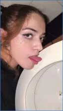 Malafalda in Licking Toilet: Real Anal dirt and Kinky Fetish Action