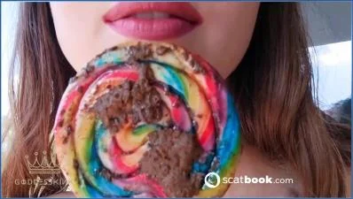Hardcore Anal Poop with Godess Kink aka TeenScatGodess in Kinky Lollipop