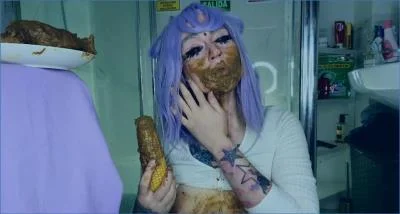 Sweet Betty Parlour Performs Extreme Coprophagia in Scat-Shop Release