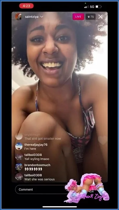 Pissing at the Mall on Instagram Live - Saint Ziya  (SiteRip) Scat, Kaviar
