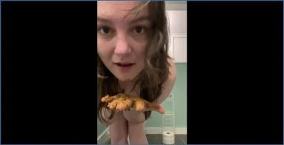 Scat Porn with Layla Lee: Delicious Shit Cream Pie Lace Panties and Deep Scat Sex