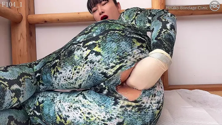 Mistress Hinako's Slow-Burn Anal Play Ends in Messy Finish
